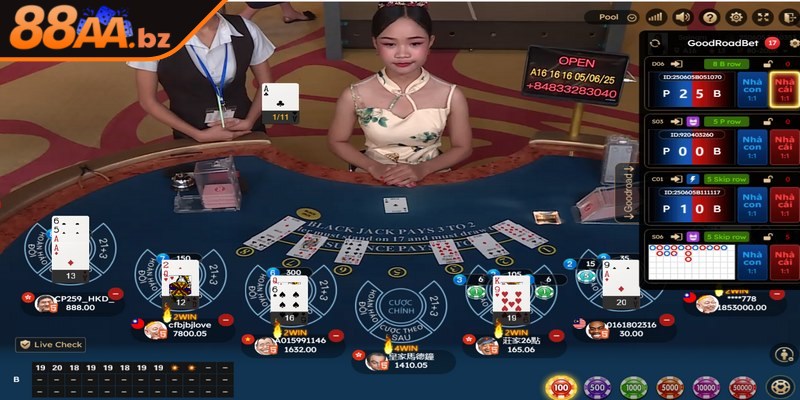 Blackjack là một phiên bản giải trí được yêu thích nhất trong sảnh chơi